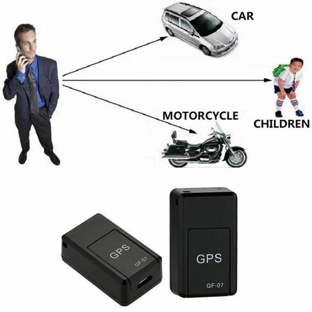 GF-07 Magnetic Mini GPS Locator Tracker GSM GPRS Real Time Tracking Device Portable Anti-Lost Recording Tracking Device