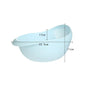 Rice Sieve Plastic Colander Kitchen Drain Basket with Handles OR Rice Bowl Strainer