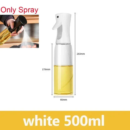 2 in 1 200/300/500ml Oil Spray for Kitchen Spray Oil Bottle Oil Washer